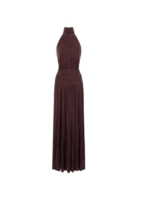 Cupro jersey dress ELISABETTA FRANCHI | ABR2751E2.644.